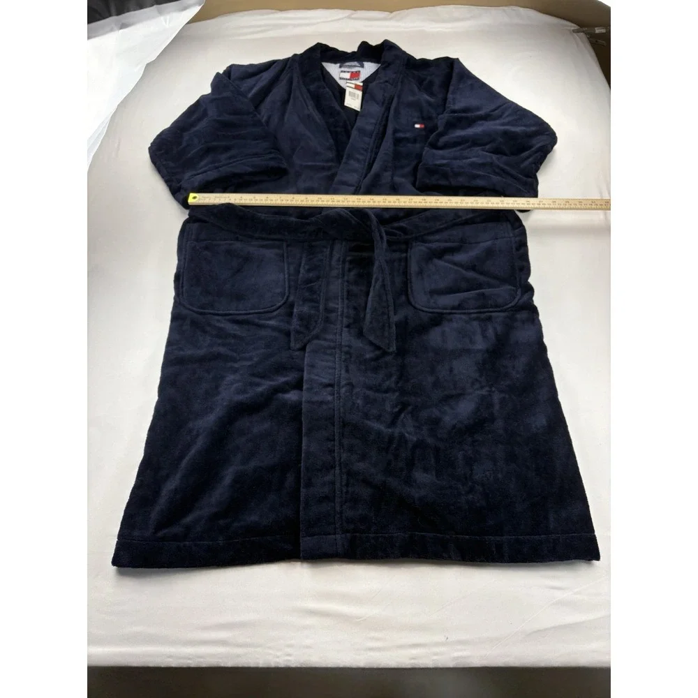 NWT Tommy Hilfiger Plush Belted Robe Luxury Men's One Size Luxury Soft Comfy